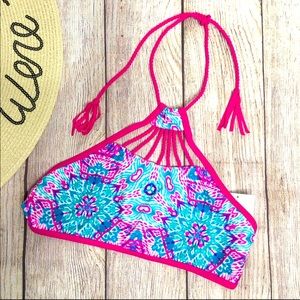NEW Vigoss Girls Halter Neck Tankini Bikini Top